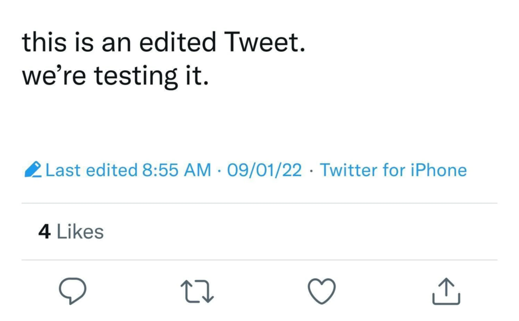 Edycja postów Twitter